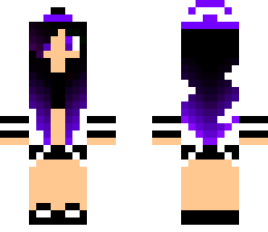purple tomboy girl