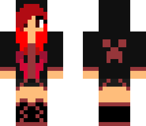 red creeper girl