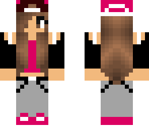 edited pink girl