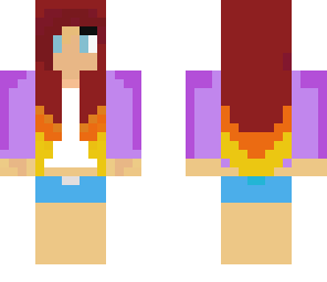 flame girl