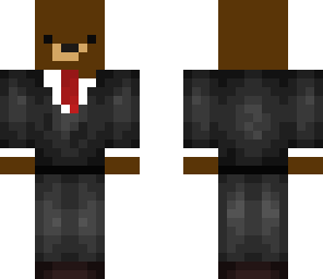 bear in a suit