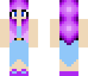 celestial purple girl