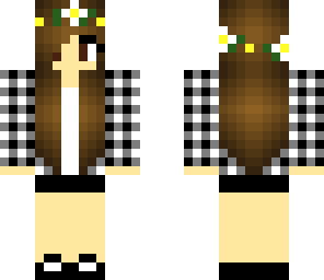 flower flannel emo girl