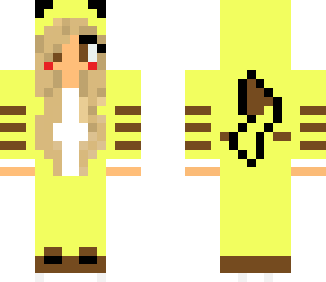 pikachu girl redecorate