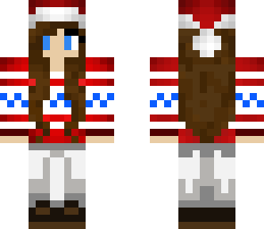 girl in christmas sweater