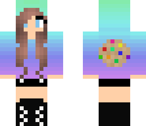 rainbow girl