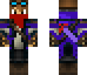 purple steampunk bandit