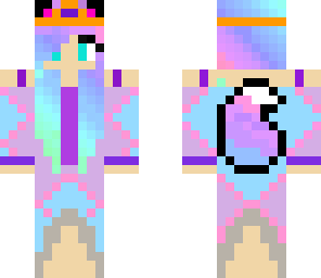 rainbow wolf princess