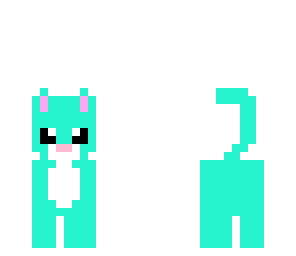 teal kitty
