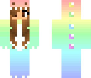 moustache dino girl