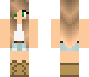 just a plain girl skin