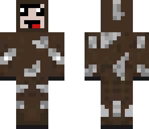 a boy in a cow suit