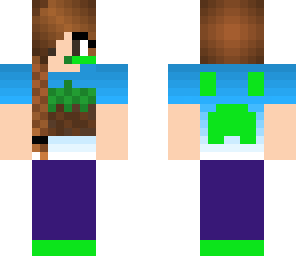 minecraft girl