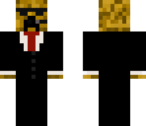 cool gold creeper in suit
