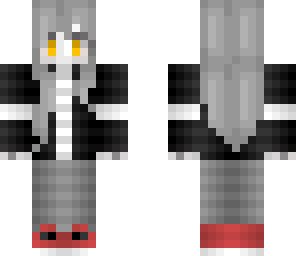 black and white