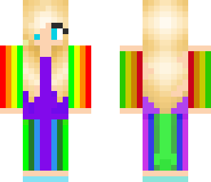 rainbow girl