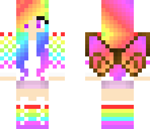 rainbow girl