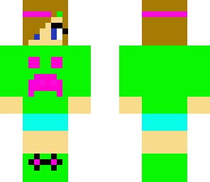 minecraft girl
