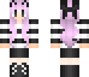 pink hair cat