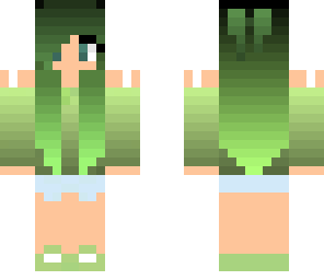 green girl