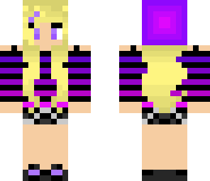 cute purple beanie girl