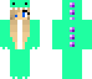 mint green dinosaur