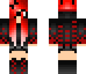 nerd red gamer girl
