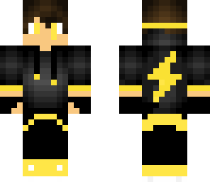 yellow lightning boy