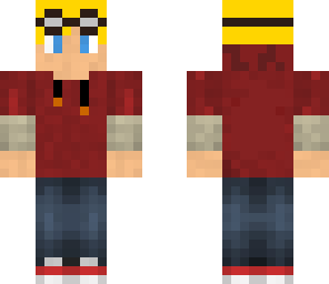 goggle guy blond