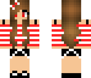 cute girl candy cane summer