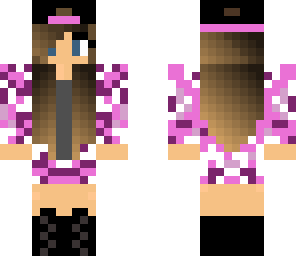 pink camouflage girl