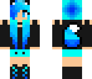 icy wolf girl
