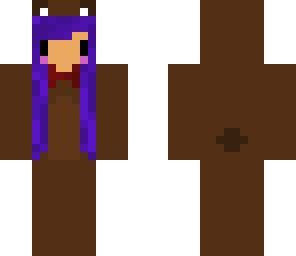 chibi bear girl