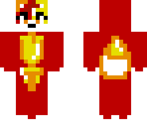 female flame wolf
