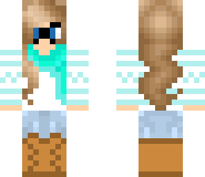 nerdy snow girl
