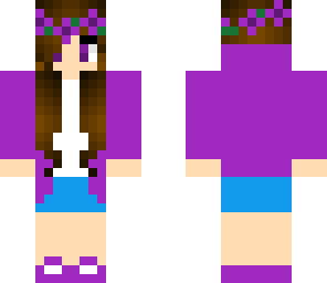 purple girl
