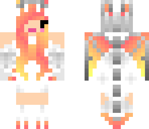 sunset dragon girl