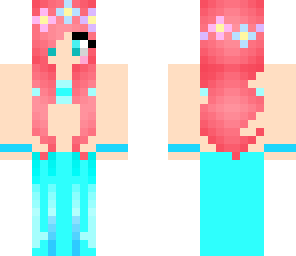 cute blue mermaid gurl
