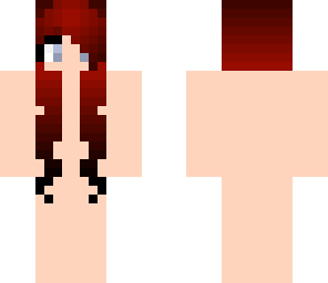 long red hair template