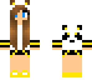 yellow panda girl