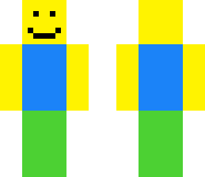 robloxian noob in minecraft