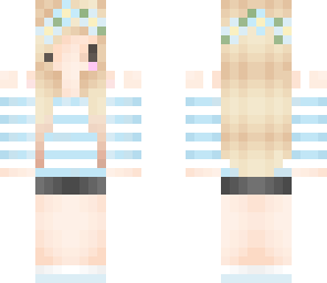 edited chibi flower girl