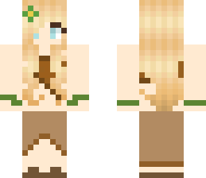 blonde forest nymph