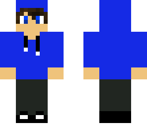blue jumper boy