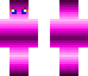 purple ombre girl