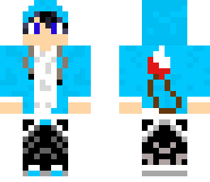 blue fox boy