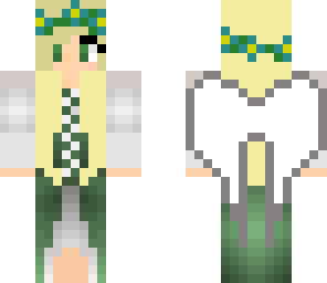 nature elf or angel with elf ears