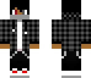 black and red