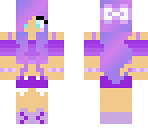 purple girl