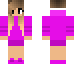 pink and purple girl